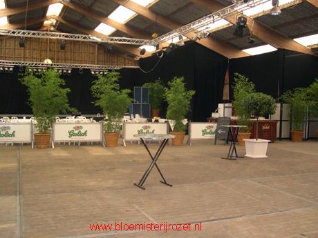 Manege omgetoverd tot feestzaal